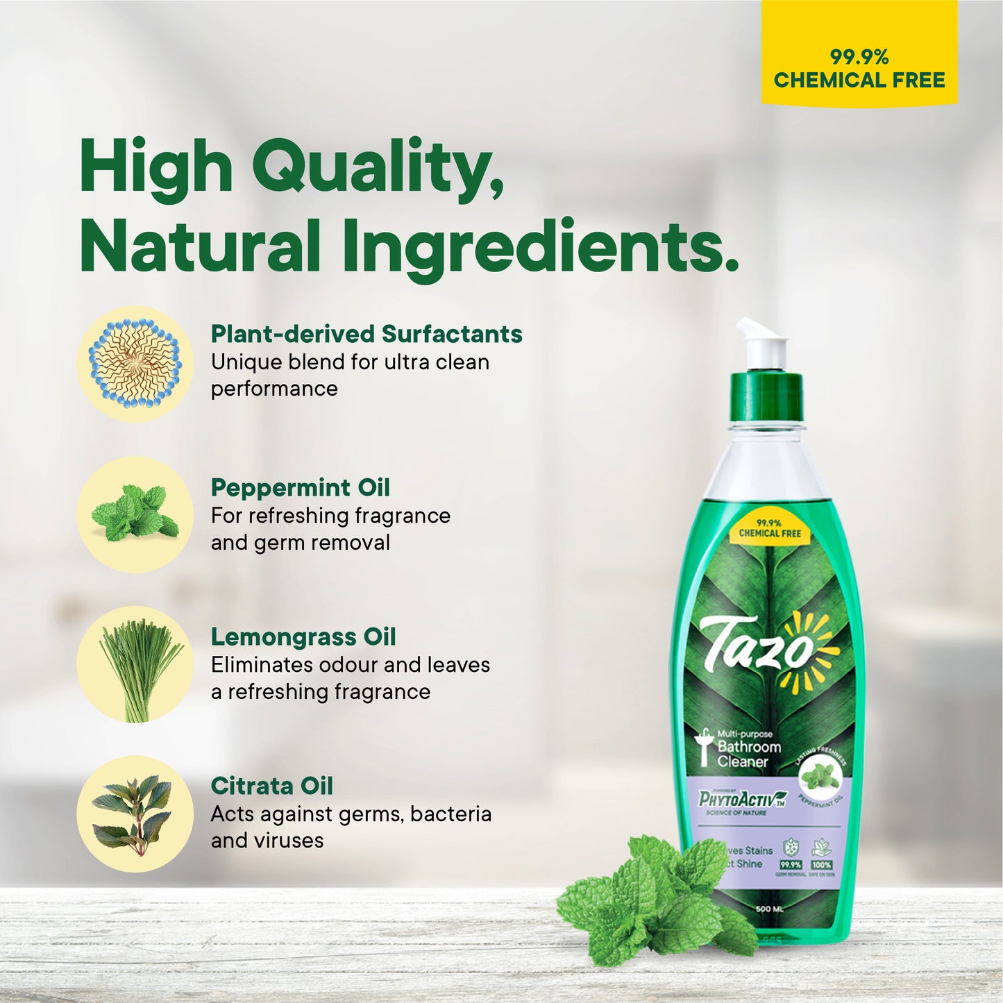 Natural Bathroom Cleaner