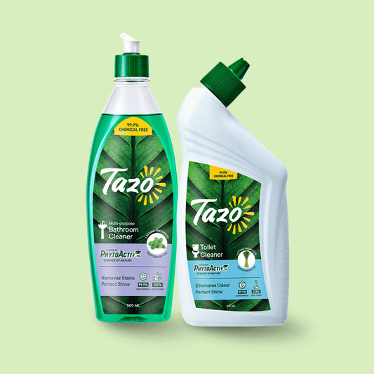 Tazo Bathroom Kit (Bathroom + Toilet Cleaner) Combo