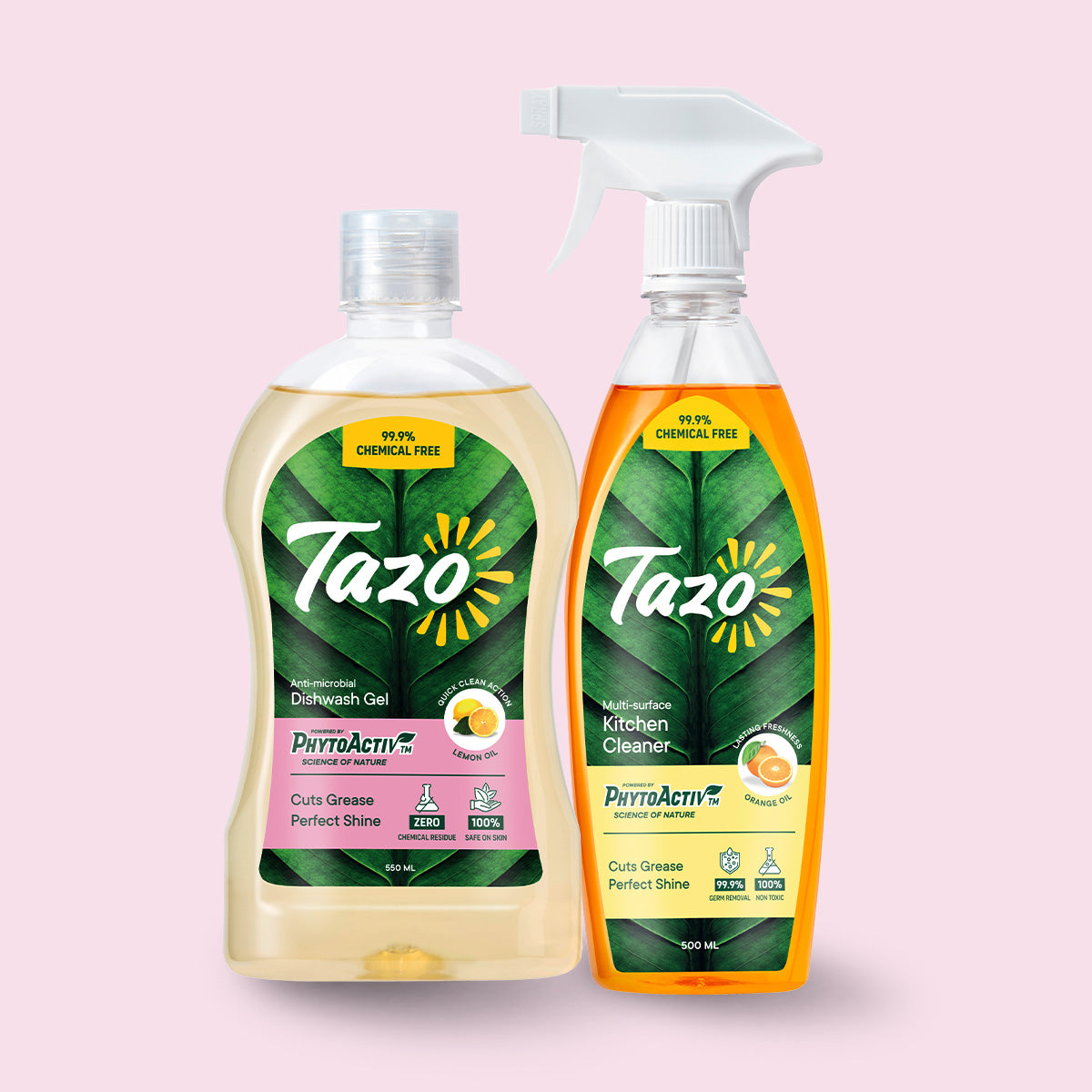 Tazo Kitchen Heroes (Dishwash Gel + Kitchen Cleaner)