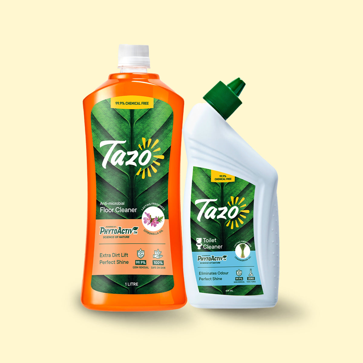 Tazo Basics Kit (Floor + Toilet Cleaner) Combo