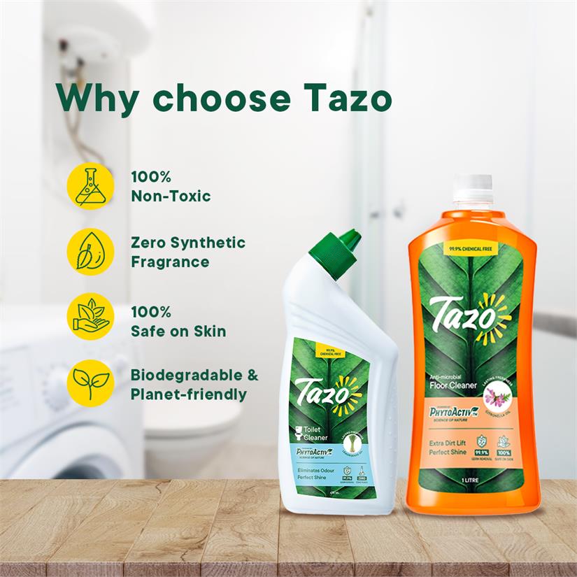 Tazo Basics Kit (Floor + Toilet Cleaner) Combo