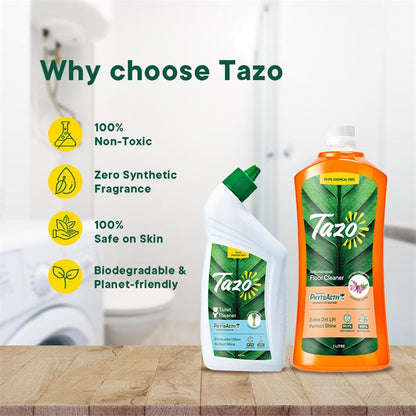 Tazo Basics Kit (Floor + Toilet Cleaner) Combo