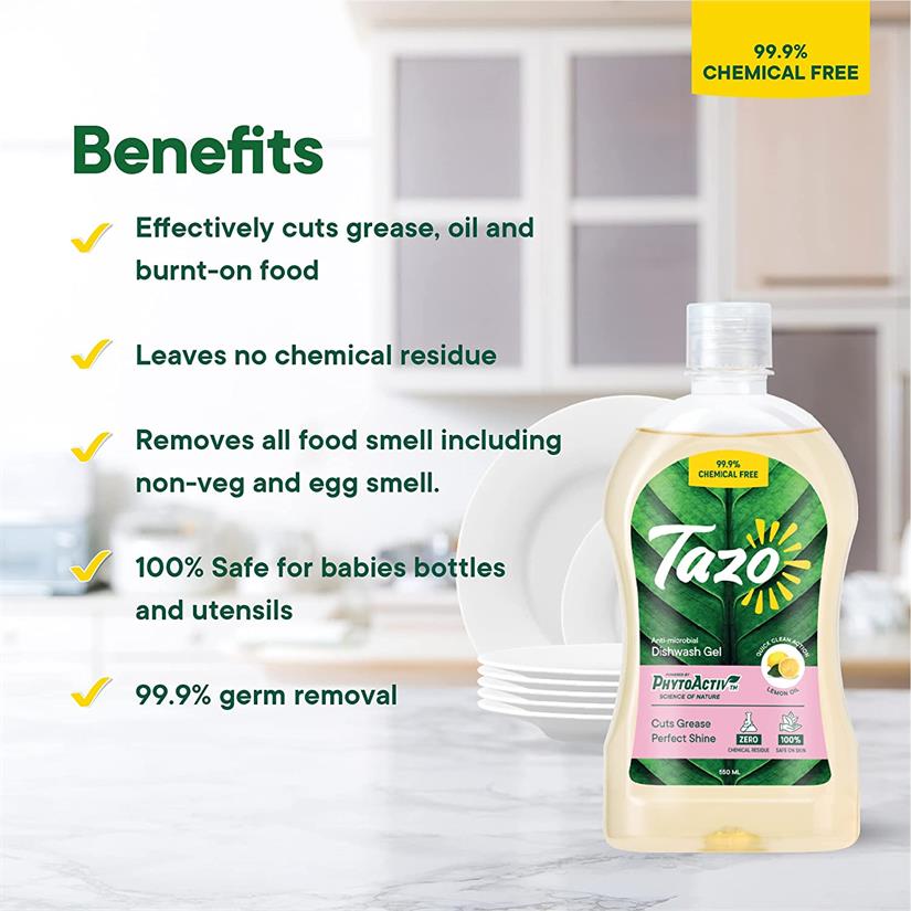 Tazo Kitchen Heroes (Dishwash Gel + Kitchen Cleaner)